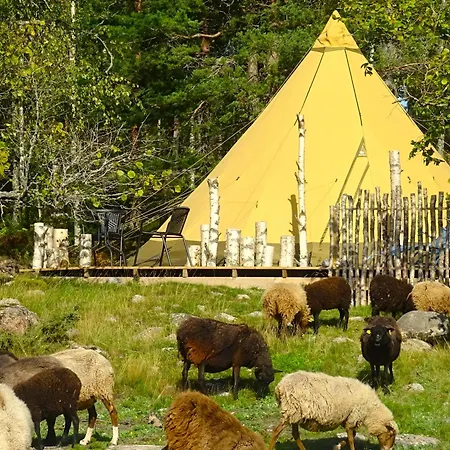 ラグジュアリーテント Vaesteraeng Glamping Lillandet